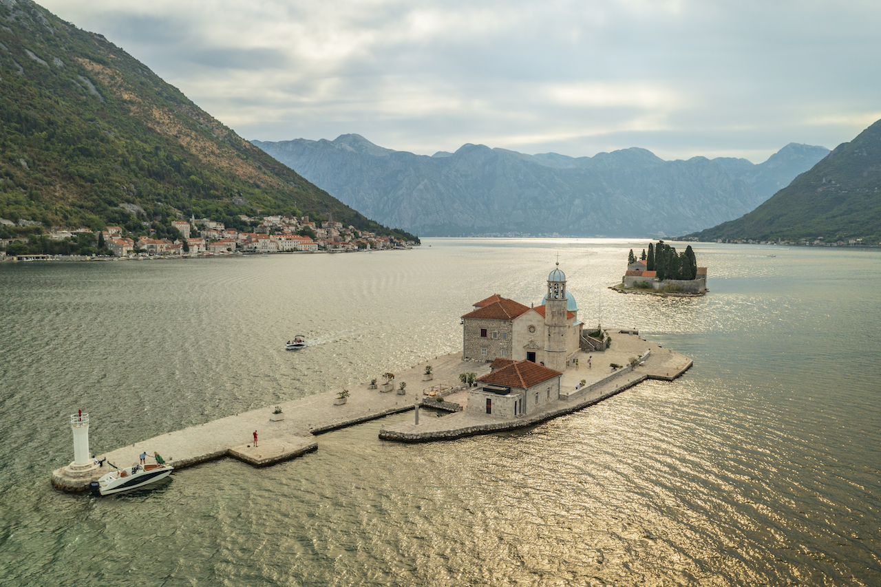 View from Perast on Boka Bay Gems Road Trip